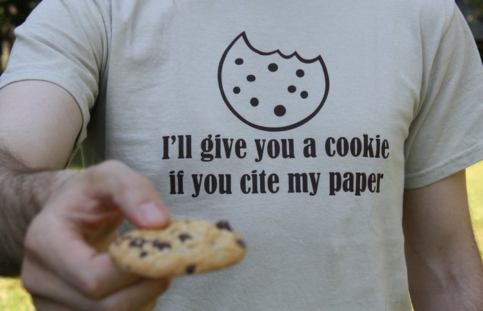 I'll give you a cookie if you cite my
paper